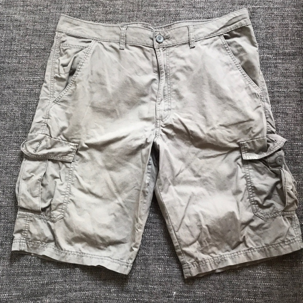 Make an offer- Vans size 36 gray cargo shorts